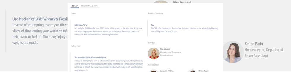 CELLYPSO Personnel Management System - Internal news and information